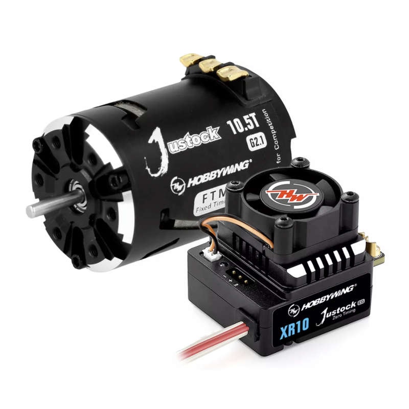 Combo Hobbywing XR10 G3S 10.5T. Referencia 38020370