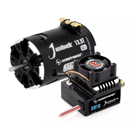 Combo Hobbywing XR10 G3S 13.5T. Referencia 38020371