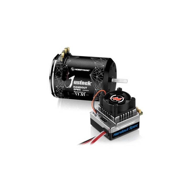 Combo Hobbywing XR10 Justock Handout 21.5T. Referencia 38020342