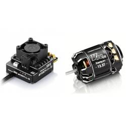 Combo Hobbywing Pro Stock 100A G2 G4R 13.5. Referencia HWIBERICO01