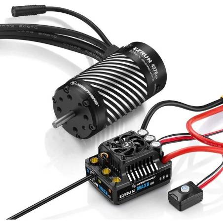 Combo Hobbywing Max8 G2S 4278SD 2250kV Copy. Referencia 38010607