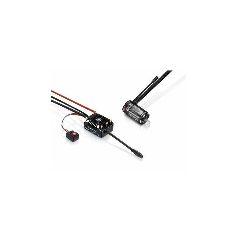 Combo Hobbywing Xerun Axe550 R2 3300kV. Referencia 38020314