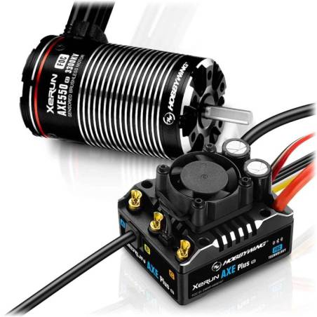 Combo Hobbywing Axe Plus R3 540L 3300kV. Referencia 38020389