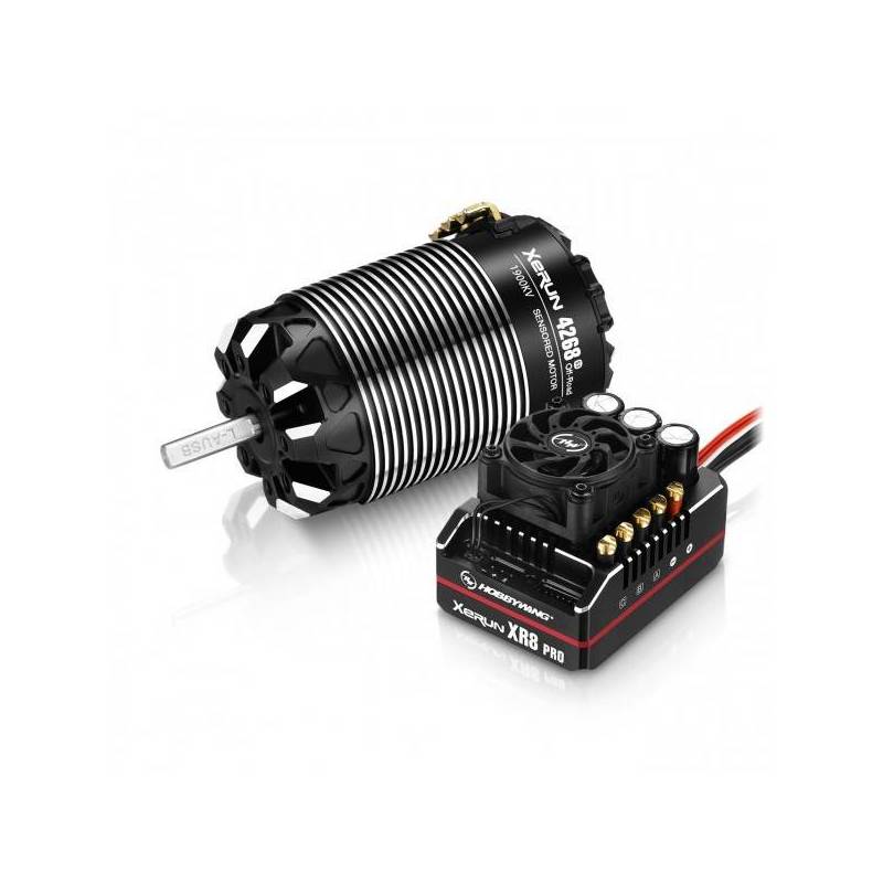 Combo Hobbywing XR8 G2S 1900kV G3 Offroad. Referencia 38020500