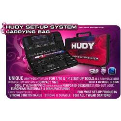 Maleta mesa reglajes 1/10 Touring 1/10 y 1/12 Pan Cars HUDY. Referencia 199221.