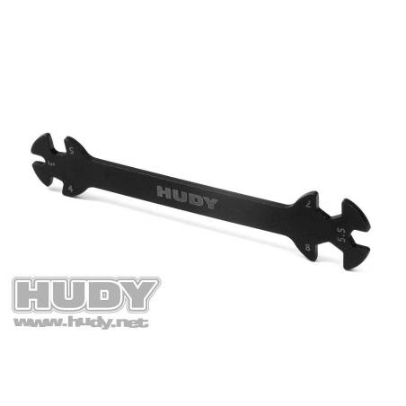 Llave ajuste tirantes multiusos HUDY. Referencia 181090.