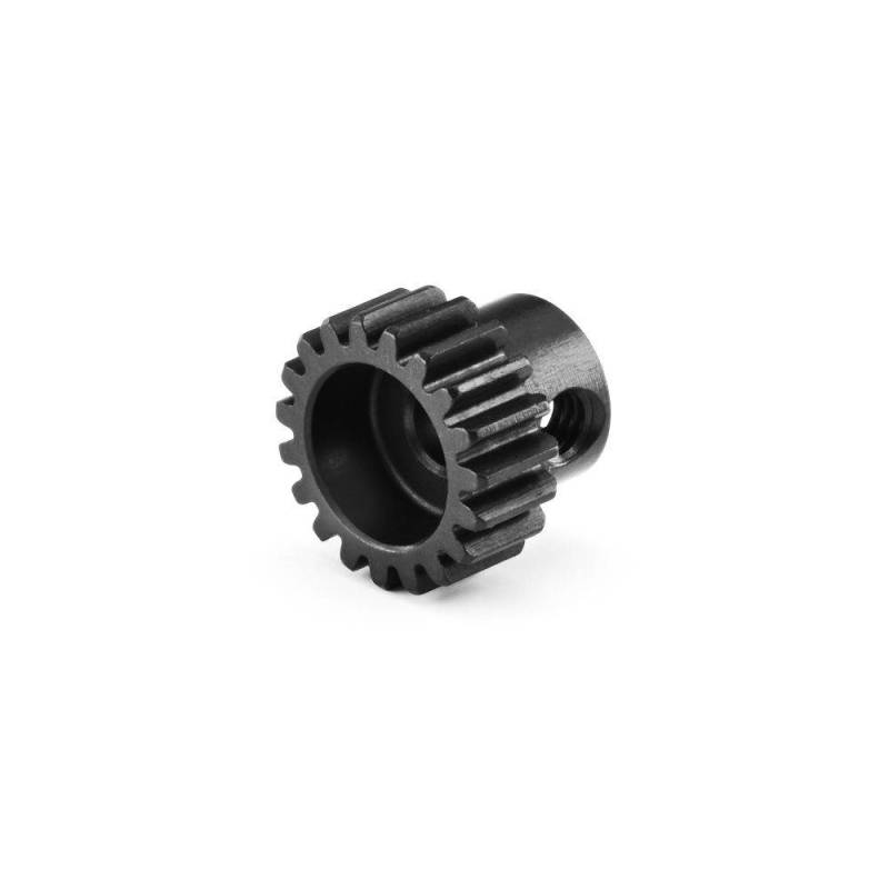 Piñón aluminio ultra ligero hard coated 21D / 48P HUDY. Referencia 294021.