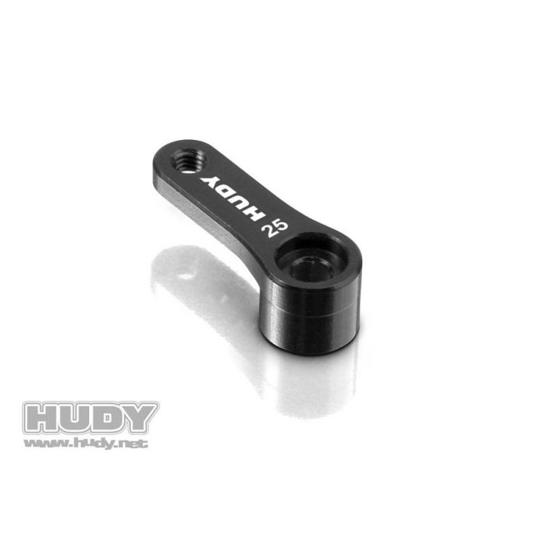 Brazo servo dirección corto 25T Futaba HUDY. Referencia 293493.