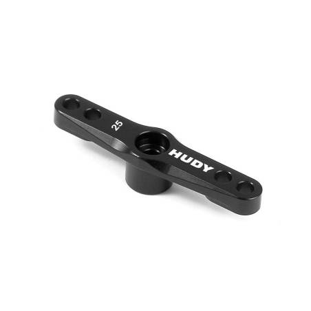 Horn servo aluminio acelerador/freno Futaba 25T V2 HUDY. Referencia 293506.