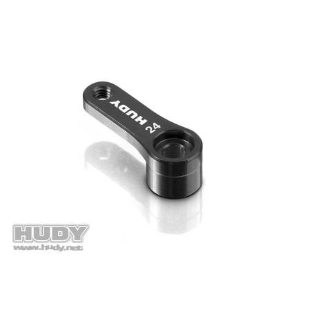 Horn servo dirección aluminio Hitec 24T HUDY. Referencia 293492.