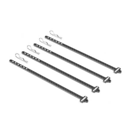 Útil almacenaje 5 mm ruedas carbono 1/10 On/Off Road HUDY. Referencia 105121.