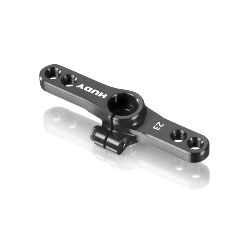 Horn aluminio gas offset 23T Sanwa HUDY. Referencia 293441.
