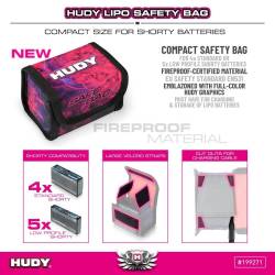 Bolsa para LiPos compact HUDY. Referencia 199271.