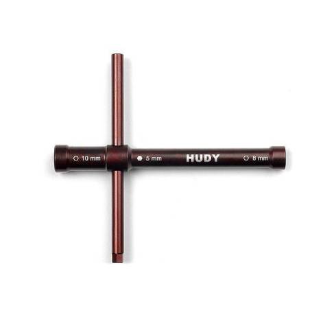 Llave bujías / embrague 10 mm Allen HUDY. Referencia 107581.