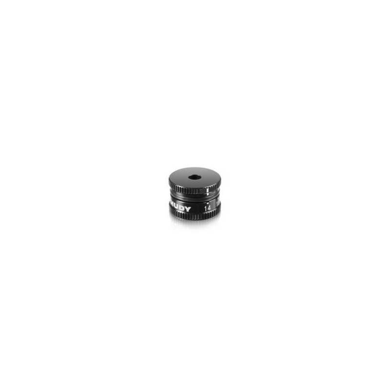 Galga altura chasis buggy 14-20 mm HUDY. Referencia 107740.
