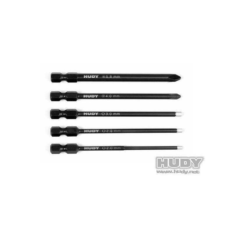 Set puntas taladro (5) HUDY. Referencia 190070.