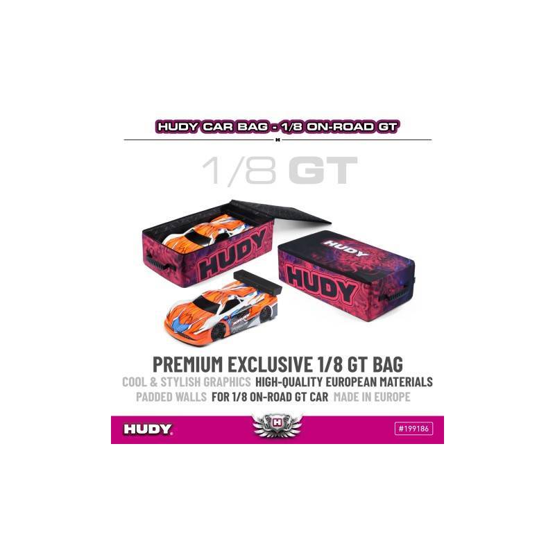 Maleta coche 1/8 GT HUDY. Referencia 199186.