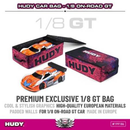 Maleta coche 1/8 GT HUDY. Referencia 199186.