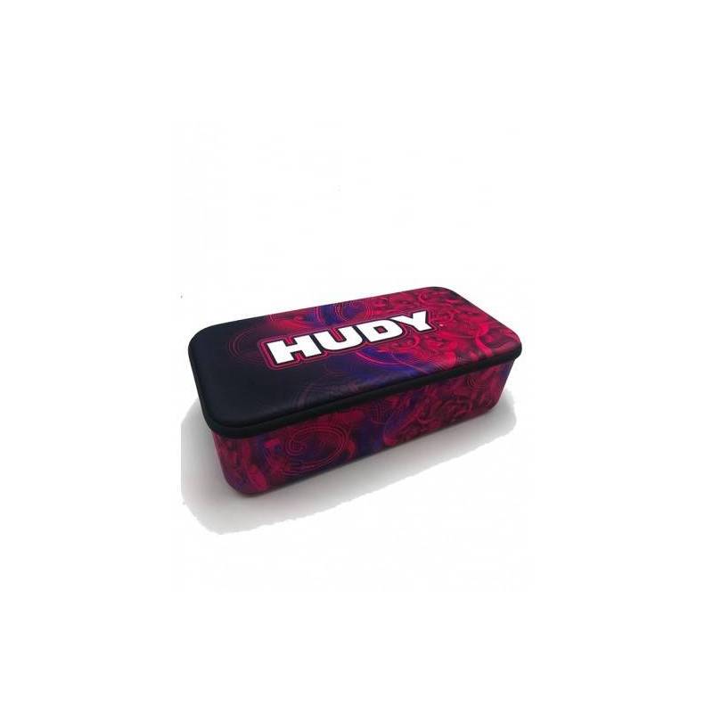 Maleta rígida 440x220x115 mm 1/10 On-Road HUDY. Referencia 199181-H.