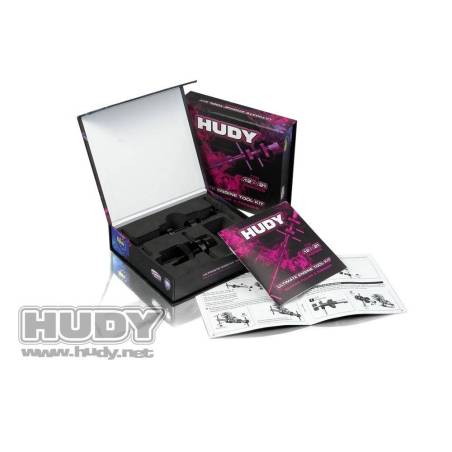 Kit herramientas para motor .21 HUDY. Referencia 107051.
