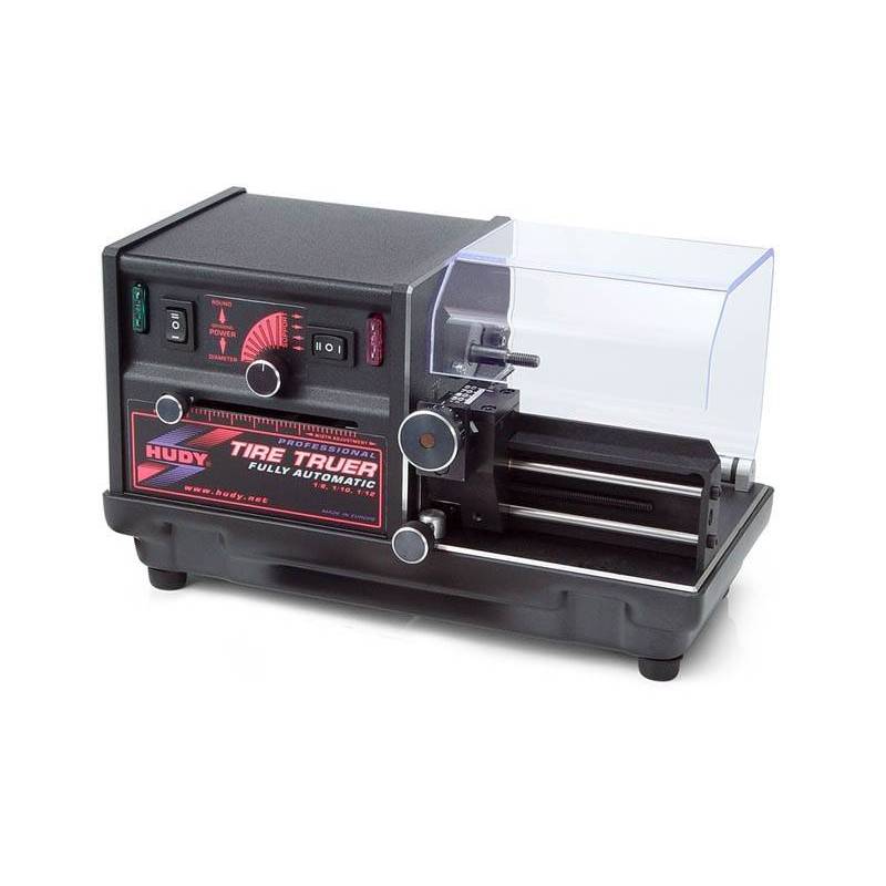 Torno rueda automático 1/8, 1/10, 1/12 - Full Option HUDY. Referencia 102003.