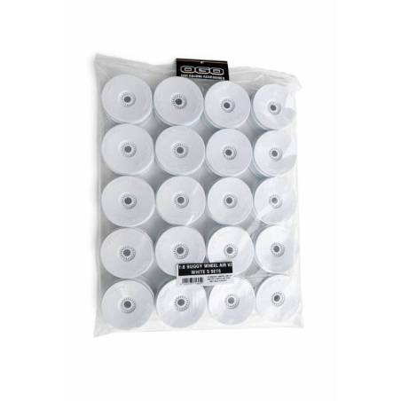 Llanta Ogo Racing 1/8 Buggy 5 Sets Blanca. Ref OG2101WSET