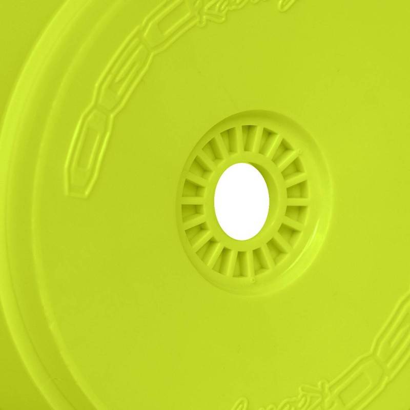 Llanta Ogo Racing 1/8 Buggy Air Amarilla 4 Piezas V2. Ref OG2101YV2