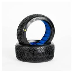 Ruedas Ogo Racing 1/8 Buggy Cheste Hard Goma + Inserts 2 Piezas Compuesto H. Ref H0103H