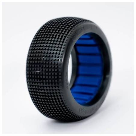 Ruedas Ogo Racing 1/8 Buggy Storm Clay Goma + Inserts 2 Piezas Compuesto CH. Ref H0304C