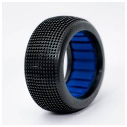 Ruedas Ogo Racing 1/8 Buggy Storm Hard Goma + Inserts 2 Piezas Compuesto H. Ref H0304H