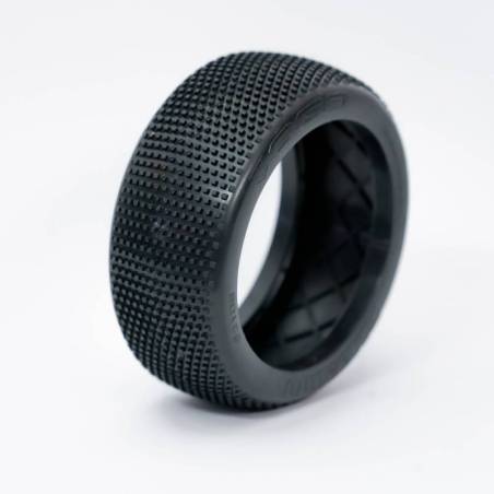 Ruedas Ogo Racing 1/8 Buggy Blizzard Clay 4 Piezas Goma Bulk. Ref 2108BC