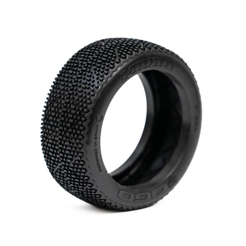 Ruedas Ogo Racing 1/8 Buggy Miura Clay Super Soft 4 Piezas Goma Bulk. Ref 1824BCSS