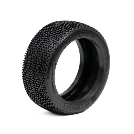 Ruedas Ogo Racing 1/8 Buggy Miura Clay Super Soft 4 Piezas Goma Bulk. Ref 1824BCSS