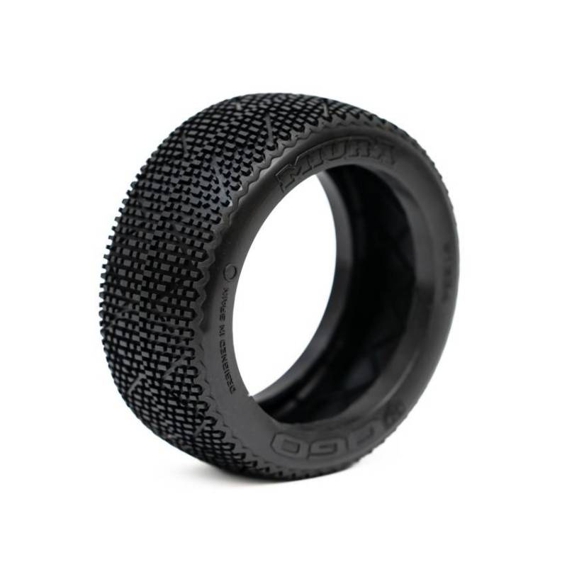 Ruedas Ogo Racing 1/8 Buggy Miura Soft 4 Piezas Goma Compuesto H. Ref H1824BS