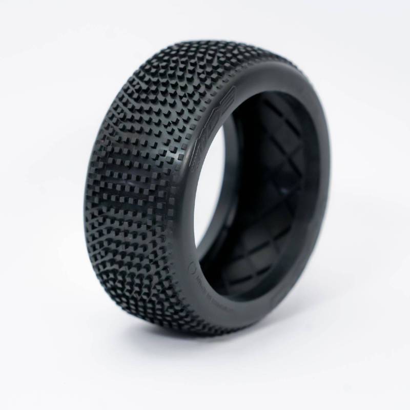 Ruedas Ogo Racing 1/8 Buggy Tide Clay 4 Piezas Goma Bulk. Ref 2308BC