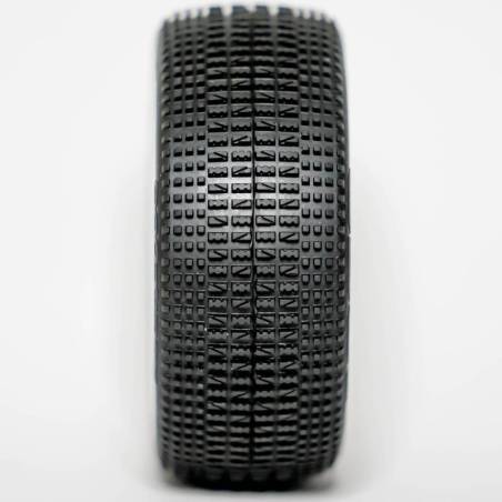 Ruedas Ogo Racing 1/8 Buggy Wind Clay 4 Piezas Goma Bulk. Ref 2207BC