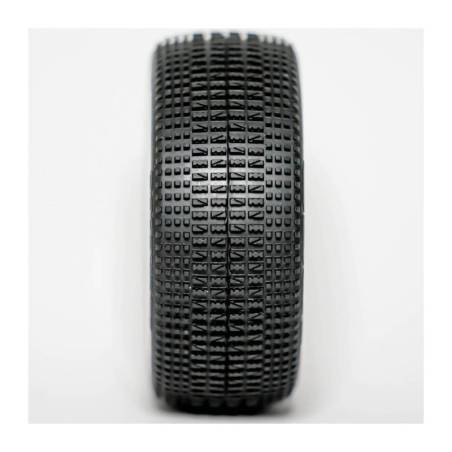 Ruedas Ogo Racing 1/8 Buggy Wind Hard 4 Piezas Goma Compuesto H. Ref H2207BH