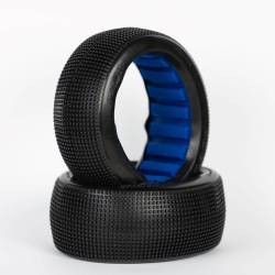 Ruedas Ogo Racing 1/8 Truggy Storm Soft Goma + Inserts 2 Piezas Compuesto H. Ref HT0304S