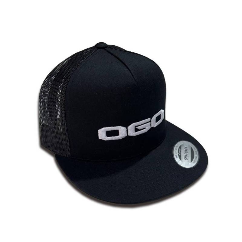 Gorra Oficial Ogo Racing Béisbol Negra Blanca. Ref OG-2130