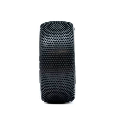 Ruedas Ogo Racing 1/8 Truggy Blizzard Clay 4 Piezas Goma Bulk Compuesto CH. Ref HT2108BC