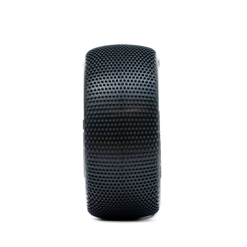 Ruedas Ogo Racing 1/8 Truggy Blizzard Super Soft 4 Piezas Goma Bulk Compuesto H. Ref HT2108BSS