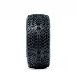 Ruedas Ogo Racing 1/8 Truggy Twister Medium 4 Piezas Goma Bulk Compuesto H. Ref HT1510BM