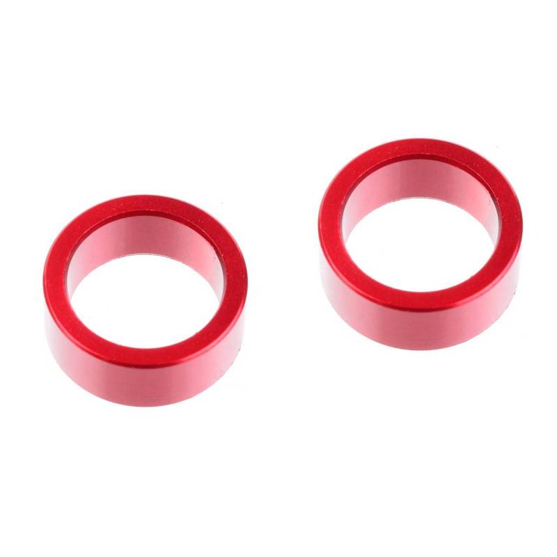 Inserto trapecio HDA interior aluminio rojo 2 piezas Team Corally. Ref. C-00180-531