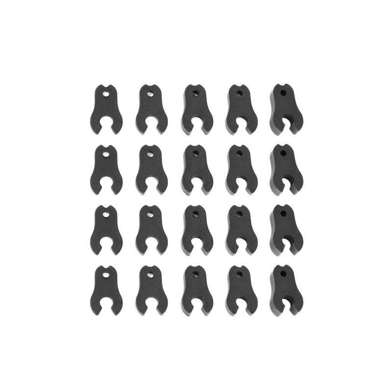 Set clips caster 1 a 4,5 mm Team Corally. Ref. C-00180-109