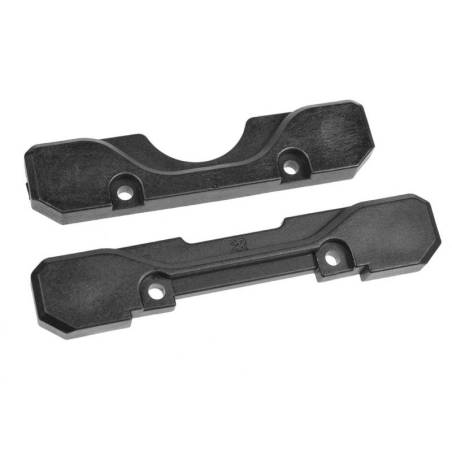 Placa montaje trapecio XB G2 trasera 1 juego Team Corally. Ref. C-00180-979