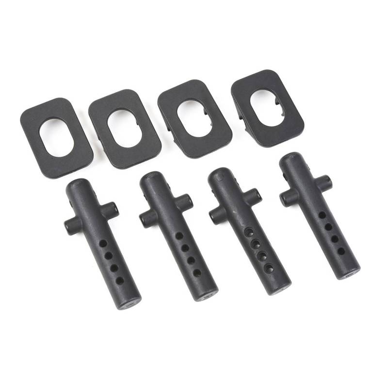 Poste carrocería soporte carrocería 4 piezas Team Corally. Ref. C-00180-1244