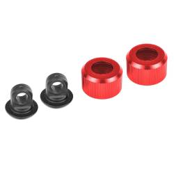 Tapón amortiguador juego anillos aluminio 2 juegos Team Corally. Ref. C-00180-1008