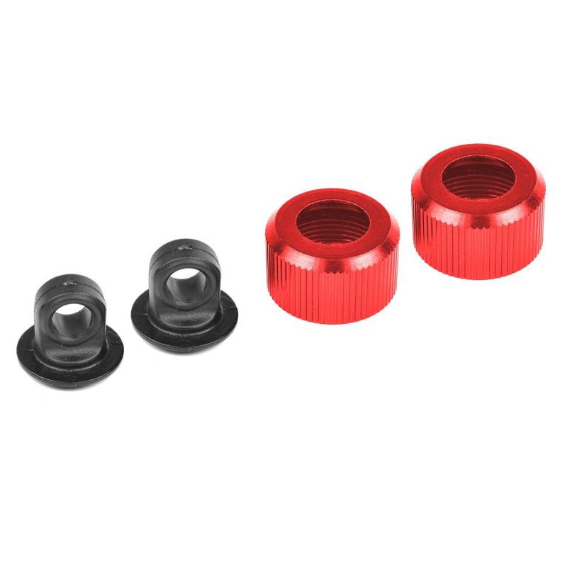 Tapón amortiguador juego anillos aluminio 2 juegos Team Corally. Ref. C-00180-1008