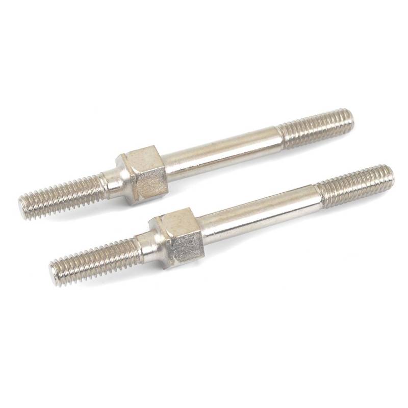 Tirante roscado M4 50 mm acero 2 piezas Team Corally. Ref. C-00180-128-2