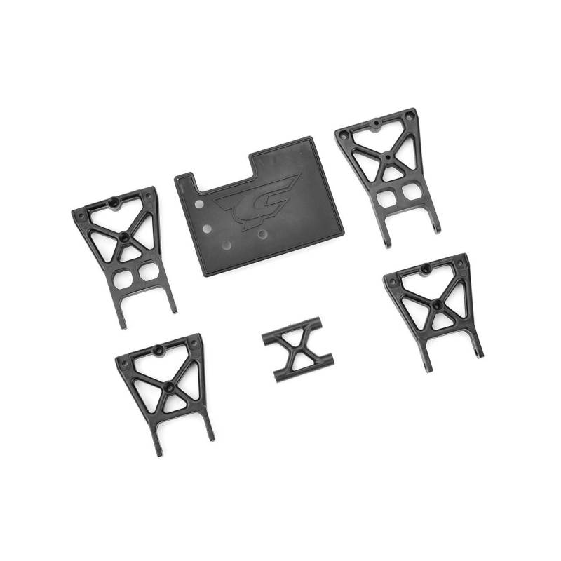 Soporte jaula antivuelco central 1 juego Team Corally. Ref. C-00180-716